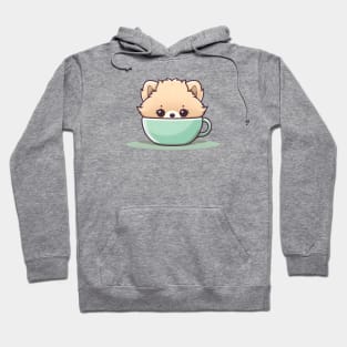 Pomeranian Puppuccino Hoodie